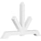 Ekena Millwork Vanguard Architectural Grade PVC Gable Bracket, 60"W x 37 1/2"H x 4"D x 4"F, 15/12 Pitch GBP060X38X0404VAN00 - alternate 1